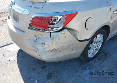 2012 Buick Lacrosse Leather Group из США, поврежденный, VIN 1G4GC5GR5CF324646